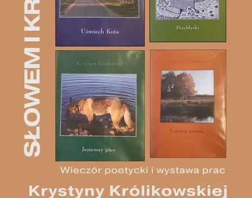 Wieczór poetycki i wystawa prac Krystyny Królikowskiej w Jedwabnie