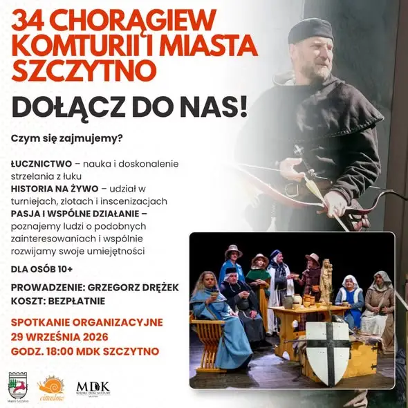 MDK Szczytno zaprasza na zajęcia sezonu 2026/2027 – nowe propozycje i wolne miejsca