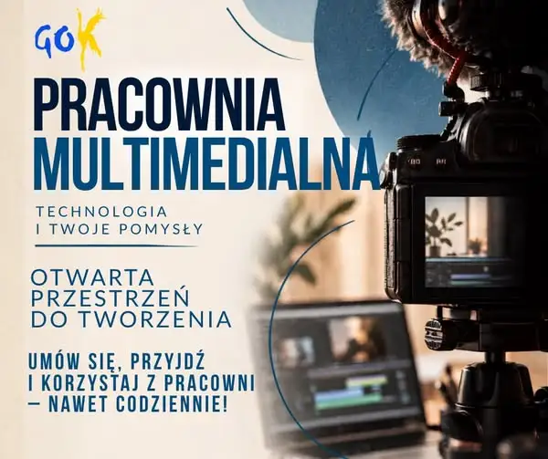 Dźwierzuty: Gminny Ośrodek Kultury otwiera pracownię dla młodych twórców internetowych