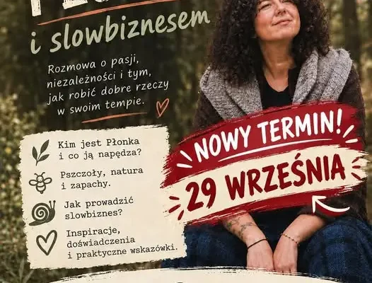 Zmiana terminu spotkania z Natalią Załęską-Pyć w Szczytnie