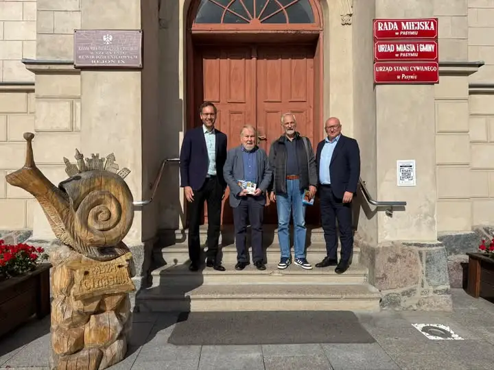 Prof. Janusz Małłek wrócił do Pasymia – niezwykła lekcja historii