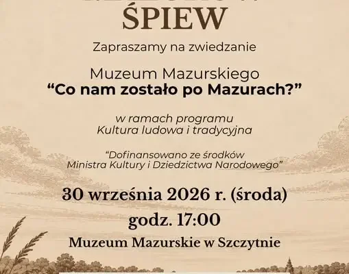 Spotkanie o dziedzictwie Mazurów w Muzeum Mazurskim w Szczytnie