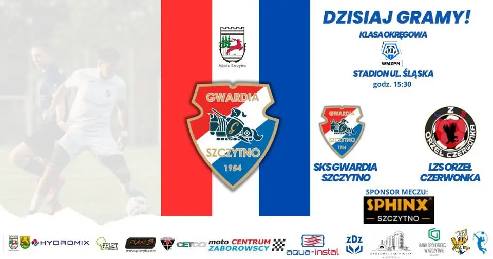 SKS Gwardia Szczytna kontra Orzeł Czerwonka – dziś mecz na stadionie przy ul. Śląskiej