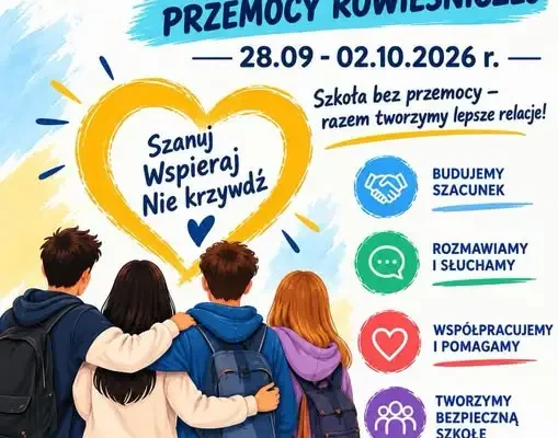 Tydzień Przeciwdziałania Przemocy Rówieśniczej w ZS2 Szczytno