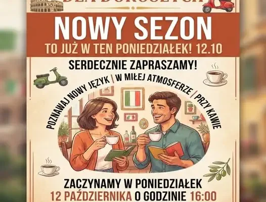 Nowy sezon nauki języka włoskiego w Gminnym Ośrodku Kultury