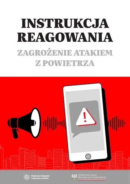 MSWiA publikuje instrukcję na wypadek ataku z powietrza. Sprawdź, jak się przygotować