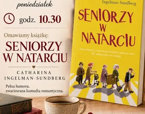 Dyskusyjny Klub Książki „Między Stronami” zaprasza na październikowe spotkanie w Rozogach