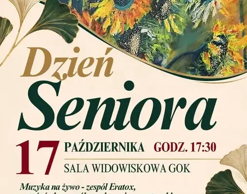 Dzień Seniora w Gminie Dźwierzuty – zaproszenie na wyjątkowy wieczór