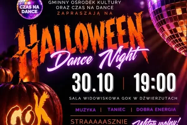 CzasNaDance w Gminie Dźwierzuty – taneczna noc w GOK