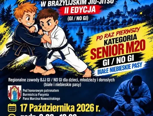 II Puchar Mazur w Brazylijskim Jiu-Jitsu w Pasymiu – sportowe święto już w sobotę