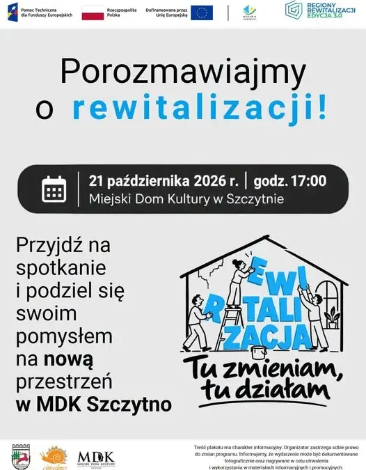 Szczytno: mieszkańcy współtworzą nową przestrzeń kultury w MDK