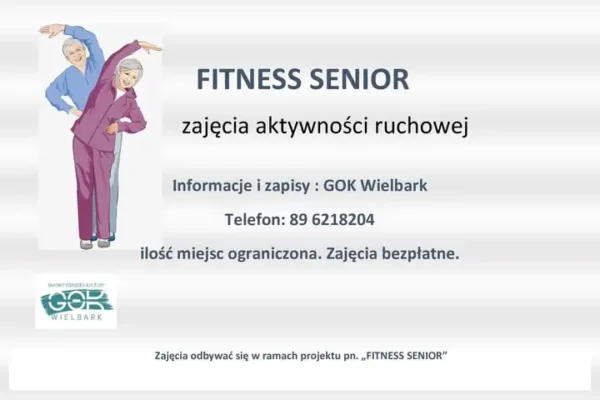 Fitness Senior w Wielbarku: rusza druga edycja bezpłatnych zajęć ruchowych