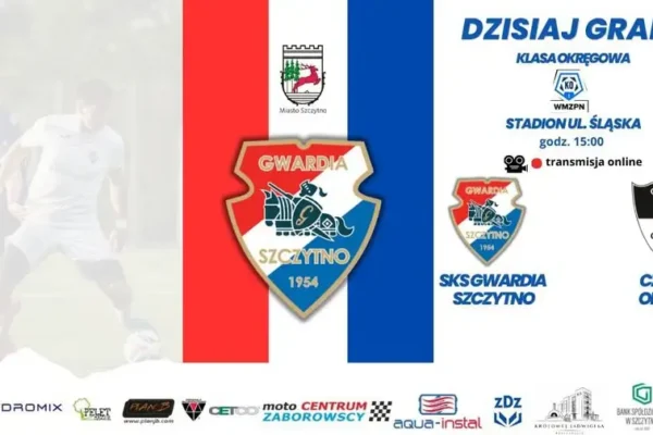 SKS Gwardia Szczytno kontra Czarni Olecko – dzisiejszy mecz o 15:00
