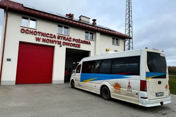 Radni i wójt odwiedzili remizy OSP w gminie Jedwabno